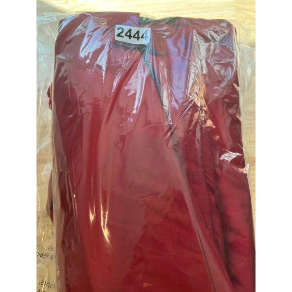 Montage Evening Mother Of The Bride Dress & Jacket Cherry Red Size 8 JL - Picture 12 of 13